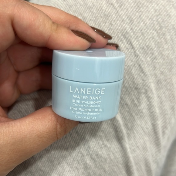 Laneige Water Bank Blue Hyaluronic Cream Moisturizer 10ml Travel Size NWT - Picture 2 of 2